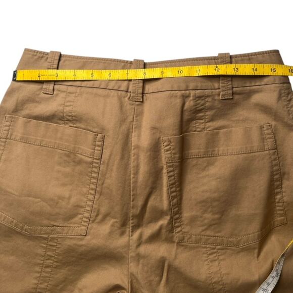 Vince Tan Wide Leg Khaki Pants - Size 10 - Picture 9 of 14